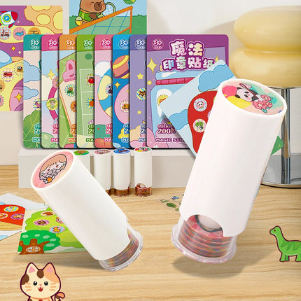 Magic Stamp Stickers as Children School Gift Prize