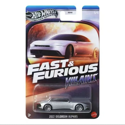 2026 New Hot Wheels Hnr88 Silver Series 25Th Fast & Furious Tokyo Drift Set Nissan/Monter Carlo/Road Runner 1:64 Diecast Car Model Authentic Holiday Birthday Gift