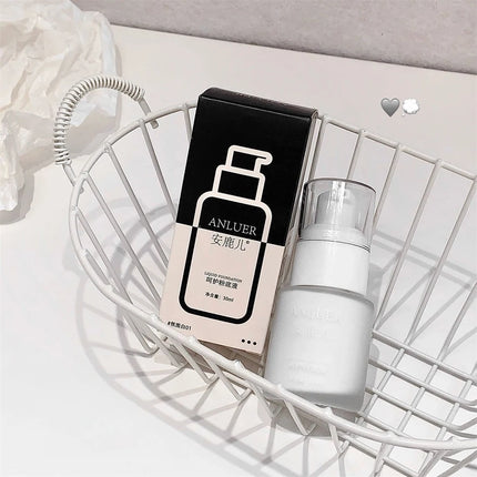 White Liquid Foundation Blending Pure Silky Creamy Matte Long-Wearing Transfer-Resistant for Stage Cosplay Halloween Makeup 30ml