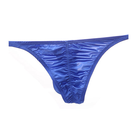 Men's Underwear Ice Silk Low Rise Sexy Bikini Briefs