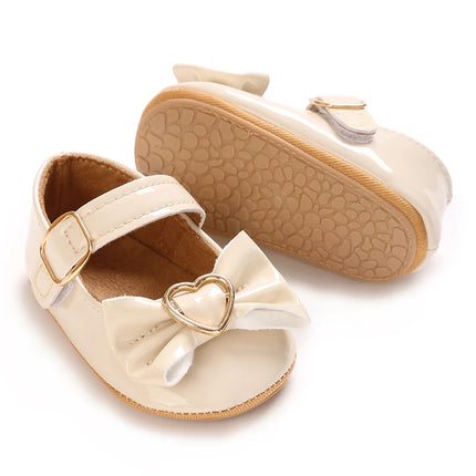 Spring and Autumn Bow Baby Princess Shoes Baby Shoes Baby Shoes Soft soled Anti slip Sneakers