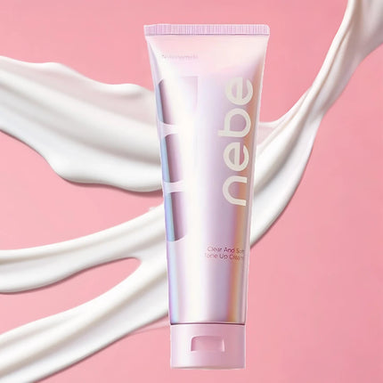 nebe Body Foundation Cream Whitening Moisturizer W/ Niacinamide, Natural Cover for Neck/Legs Wedding Long Lasting No Need Remove