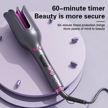 32MM Electric Rotary Curling Iron Automatic Hair Curler Negative Ion Air Rotating Curling Bar Professional Styling Tool