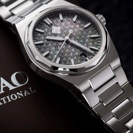 IX&DAO 2025 New 37mm Warrior Men's Automatic Mechanical Watch Miyota 9015 Movement Sapphire Stainless Steel Waterproof 10Bar BGW