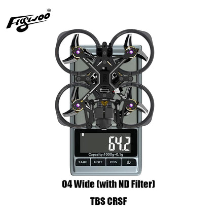 Flylens 75 HD O4 Wide 2S Whoop FPV Drone - High Definition Drone for Racing And Action Sports