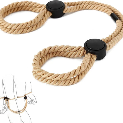 Adjustable Rope Handcuffs Bracelet Bondage Sex BDSM Slave Bondage Role Play Flirting Fetish Adult Sex Toy Rope Women Games