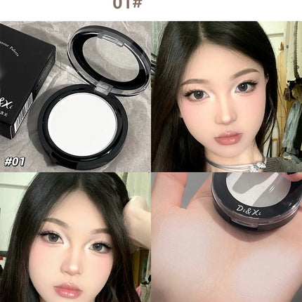 3D Nose Shadow Matte Cement Gray White Face Contouring Press Powder Natural Brightening Highlighter Face Bronzer Contour Makeup