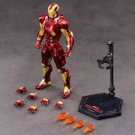 ZD Toys Iron Man Action Figures (Models: MK1-MK7,MK9 MK11, MK12, MK14, MK15, MK23, MK27, MK38, MK40, MK42, MK43,MK46 7-Inch, etc