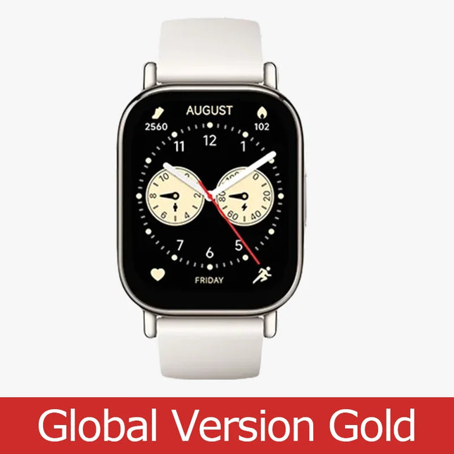 Global Version Redmi Watch 5 Lite 1.96'' AMOLED display 18-Day Battery life Built-in GNSS 5ATM Bluetooth® calling