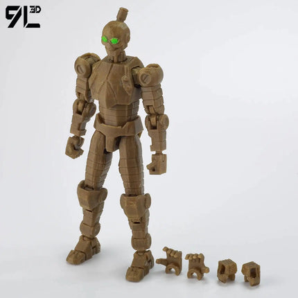 9L3D Superman Invincible Boy Batman Action Figure LUCKY13 Multi-Jointed Poseable T13 Titan13 Hero Model Dummy13 Collectible Toys