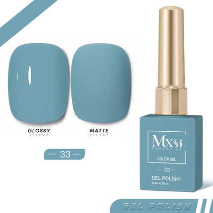 Mxsi Nails Polish 60 Colors Semi Permanent Nail Polish 15ml UV Lamp Nail Polish Hybrid Nail Art Salon Varnish Not Set