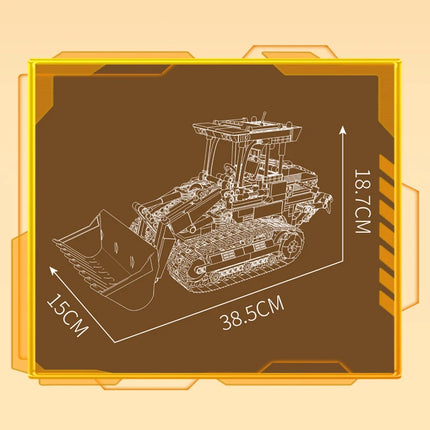 Mould King 17098 Technical Car Toys The RC Crawler Loader Building Block Assembly Enginerring Truck Brick Set Kid Christmas Gift