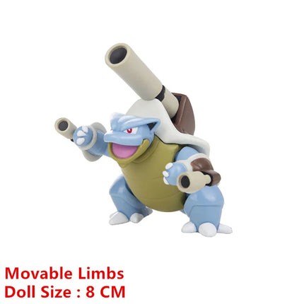 Pokemon Anime Figure Pikachu Eevee Charizard Mewtwo Cartoons Figure Collection Model Pocket Monster Action Toys Birthday Gift