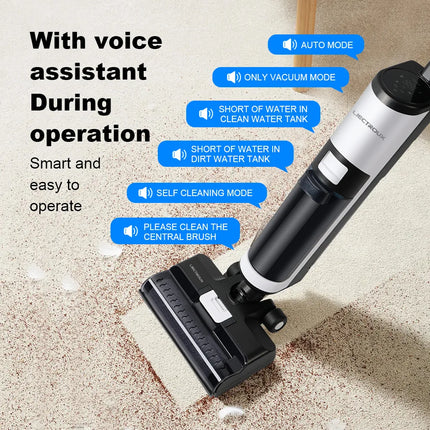 Floor scrubber i7 Pro all-in-one suction, mopping and washing machine for home vacuuming, drying, self-cleaning and mopping