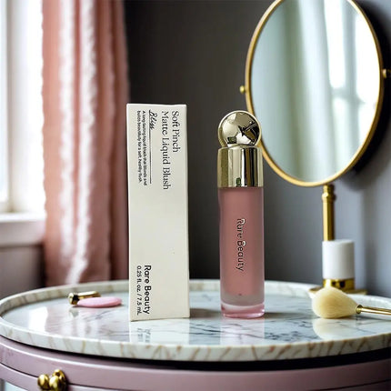 Rare Beauty Liquid Blush Soft-Illuminating Hydrating Glides Smoothly Low Saturation, Natural Moisturizing Facial Makeup