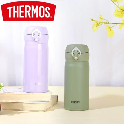 THERMOS Water Bottle Stainless Steel Vacuum Flask Thermal Mug, Keep Hot Cold 6-12 H , Portable Coffee Tumbler for Office Travel
