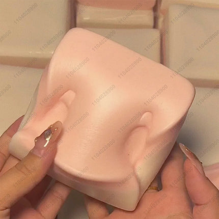 Strawberry double-layer toast Cake Taba Squishy Slow Rebound Wet and Soft Sticky Cake Pinching Decompression Hand Relax Toy Gift