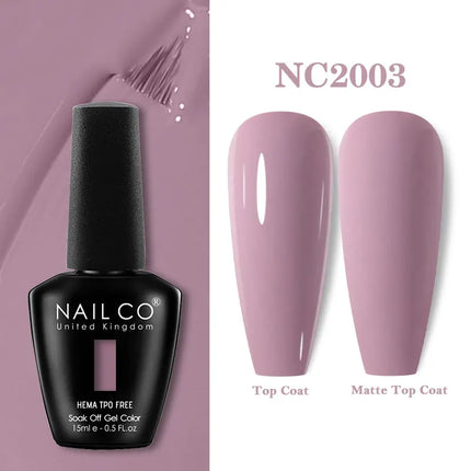 NAILCO 15ml Red Color Series Gel Varnish Coffee Gel Nail Polish Maximalism Reddish Gellak Design Brown Lacquer Nail Art Manicure