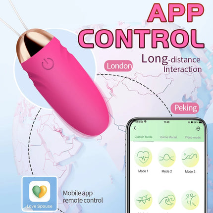Bullet Vibrator Sex Toys for Woman Wireless Remote Control Vibrating Eggs Dildo Clitoris Stimulator G- Spot Vibrators for Women