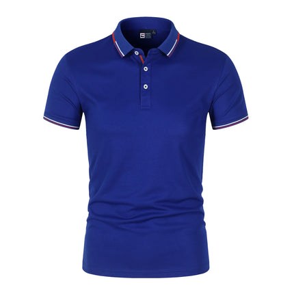 2025 Business Style Polo Shirt with Three-Dimensional Tailoring to Enhance Body Shape, Made of Micro Elastic Fabric with Non Tig