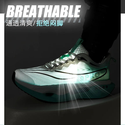 Running Shoes Carbon Board Speciality Marathon Men Sports Breathable Lightweight Women's Comfortable Athletic Nonskid Sneakers