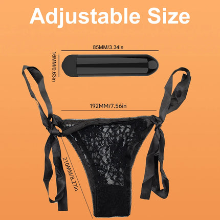 Wearable bullet vibrator G-spot clitoris stimulation adult sex toy with app remote control vibration invisible strap underwear
