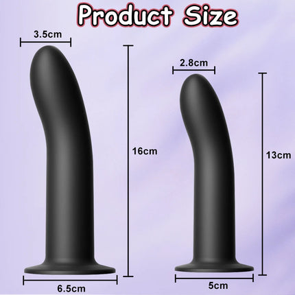Flexible Liquid Silicone Dildo For Beginner Anal Plug Prostate Massager G Spot Personal Massage Tool Suction Cup Female Sex Toy