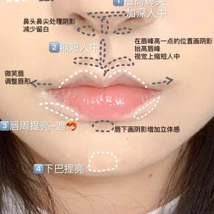 OUTOFOFFICE Double-ended Shadow Pencil Grooming Crayon Refractive Light Shadow Contour Highlighter OOO Original Makeup Cosmetics