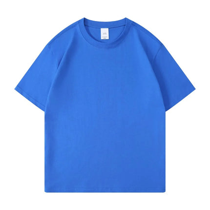 Custom T-Shirt Personalized Logo Photo Text Image Brand Print 100% Cotton Solid 5XL Team Workwear Men Women DIY Your Design Tees
