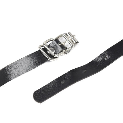 Passionate lingerie with cutouts, SM women's restraint garments, leather restraints, leather bras, and bondage sex toys