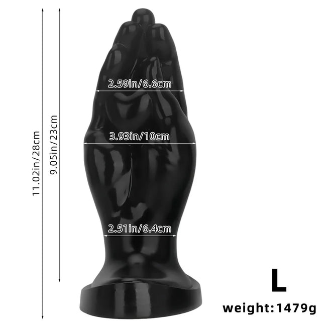 Sexy Hand Anal Plug for Women Vaginal Dilator Men Butt Expander Big Dildo Female Masturbator Sex Toys Adult Games Erotic Product