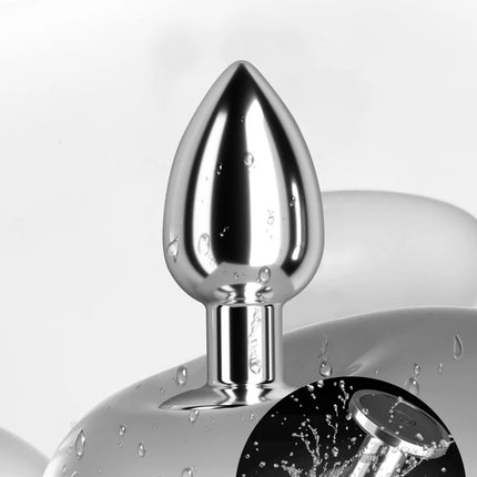 Adult Sex Toys Metal Double-Ended Anal Plug Couple Flirt Male and Female Anal Dildo G-Spot Massage Sm Woman Plug Masturbator