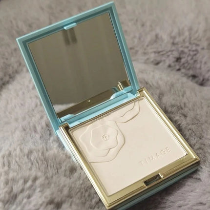TIMAGE Travel Size Master Matte Highlighter Powder Palette Mini 6g High Gloss Repairing Palette