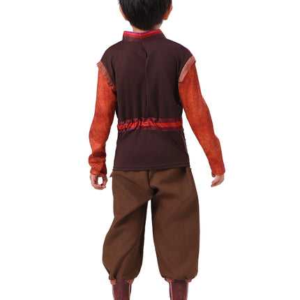 Child Boys Royal Ice Master Brave Kristoff Kids Favourite Movie Character Fancy Dress Halloween Party Cosplay Costume