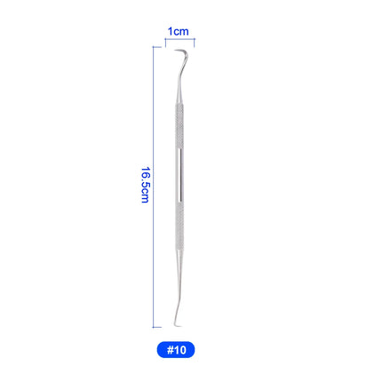 1pcs Tartar Scraper Scaler Plaque Remover Dental Mirror Teeth Pick Spatula Dentist Hygiene Oral Care Kit Tooth Cleaning Tool