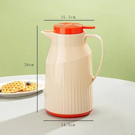 Glass thermos double-layer kettle household 1L large-capacity hot water bottle liner vacuum thermos bottle warmer coffee kettle