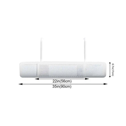 Anti-Direct Blowing Air Conditioning Wind Deflector Wall-Mounted Outlet Baffle Hanging Conditioning Guide Cover