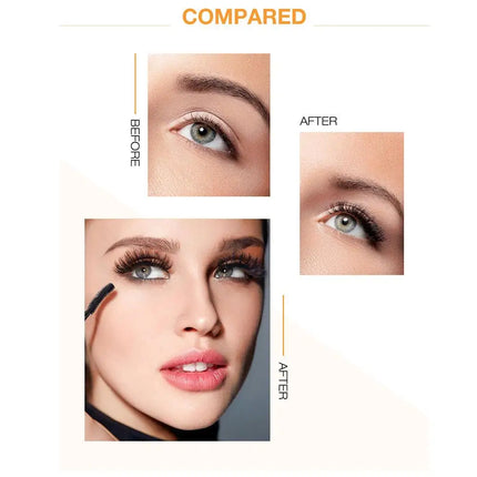 O.TWO.O Professional Volume Curled Mascara Natural  Waterproof Lashes Black Curling Tick Eyelash Lengthening Eye Cosmetics