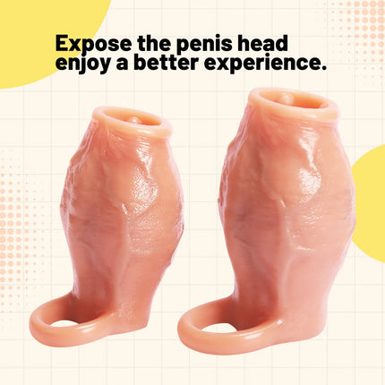 Big Cock Ring Lock Sperm Penis Sleeve Ring Reduce Sensitivity Extend Time Adult Men Sex Toys Penis Enlargement Male 18+ Sexy Toy