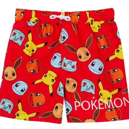 2026 Anime Pikachu Summer Swimming Shorts Suitable for Adults and Children Beach Vacation Shorts Adult Shorts Sleep Shorts
