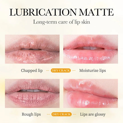 BIOAOUA Vitamin E Honey Lip Balm Moisturizing Anti Cracking Nourishing Nourishing Lipstick Lips Skin Care Products