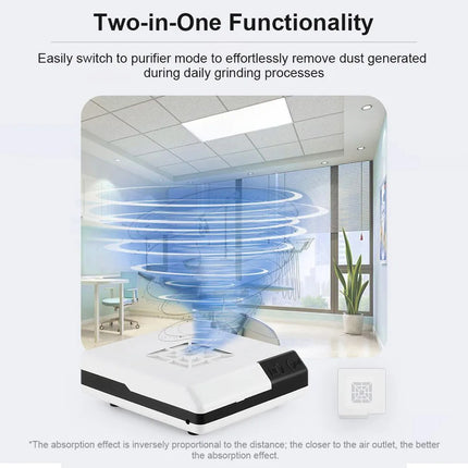 60W Dental lab Vacuum Cleaner Dust Collector Extractor aspirator Retractable LED Suction Machine for Table Polishing Equipment