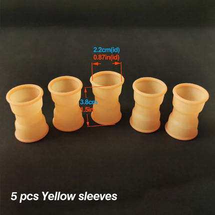 Penis Sleeve Extender Enlargement Silicone Replacemen Sleeve Glans Protector Cover Accessories for PMP Pennis Pump Stretcher Men
