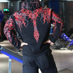 XL / Black hs Red