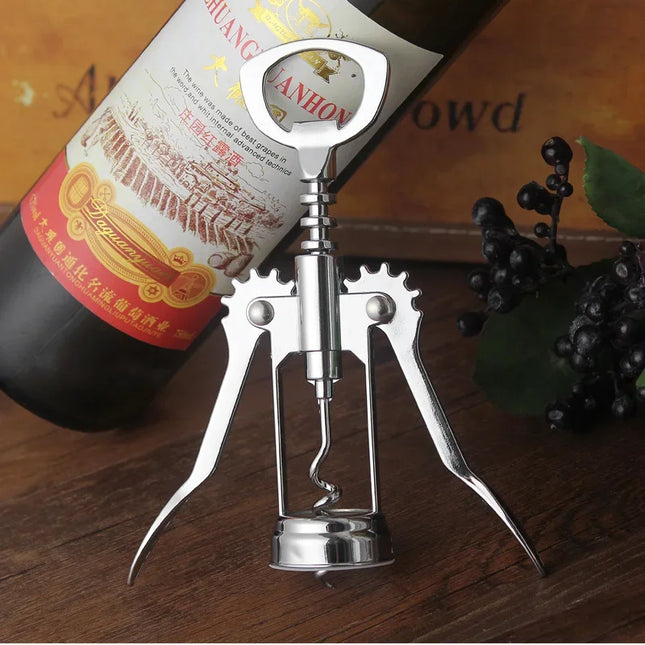 Multi Functional Red Wine Bottle Opener Manual Creative Tool Zinc Alloy Bottle Opener Household Simple Wine Stopper