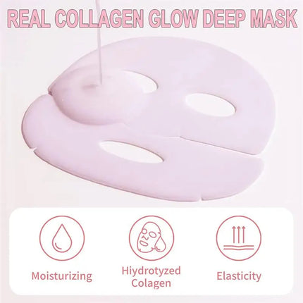Overnight Collagen Mask Salmon DNA PDRN Face Mask For Glass Glow Skin Elasticity Hydrating Firming Smooth korean Skincare