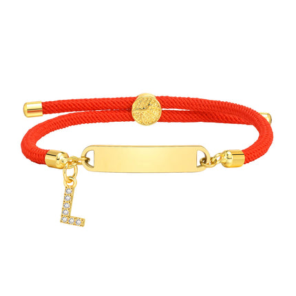 Vnox Free Personalized Baby Name Birthdate Bracelets for Newborns Name Bracelets,A-Z Initial Letters Bracelets Gift to Boy Girls