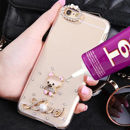 T-9000 MultiPurpose Industrial Adhesive Rhinestones Glue For Crafts And Nail Gel T9000 Diy Phone Frame Fix Screen Glass Glue