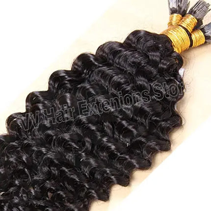 613 Flat Tip Hair Deep Wave 100% Human Vietnamese Bundles Extensiones Cabello Keratin K Tips Braiding Real Natural Fusion Hair