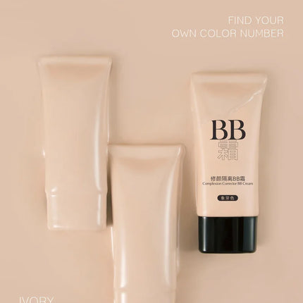 Oil Control Waterproof Long Lasting BB Cream Foundation Concealer Brightening Moisturizing Face Makeup Base Liquid